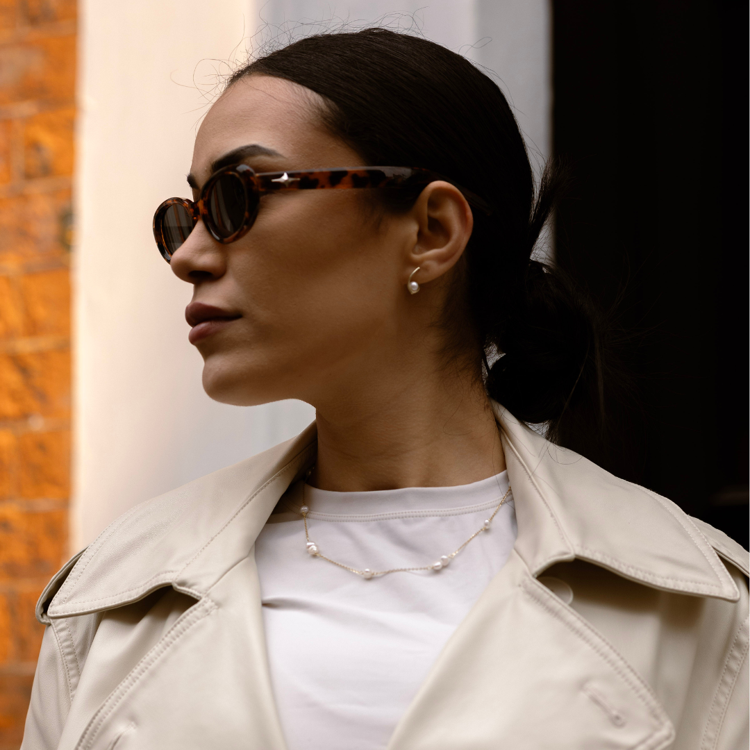 Pearl Station Necklace