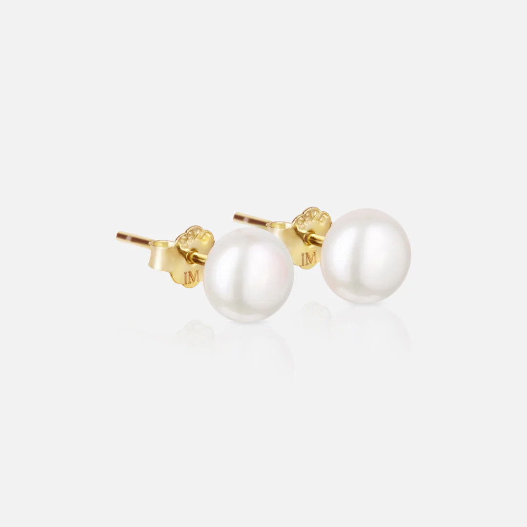Free Pearl Stud Earrings